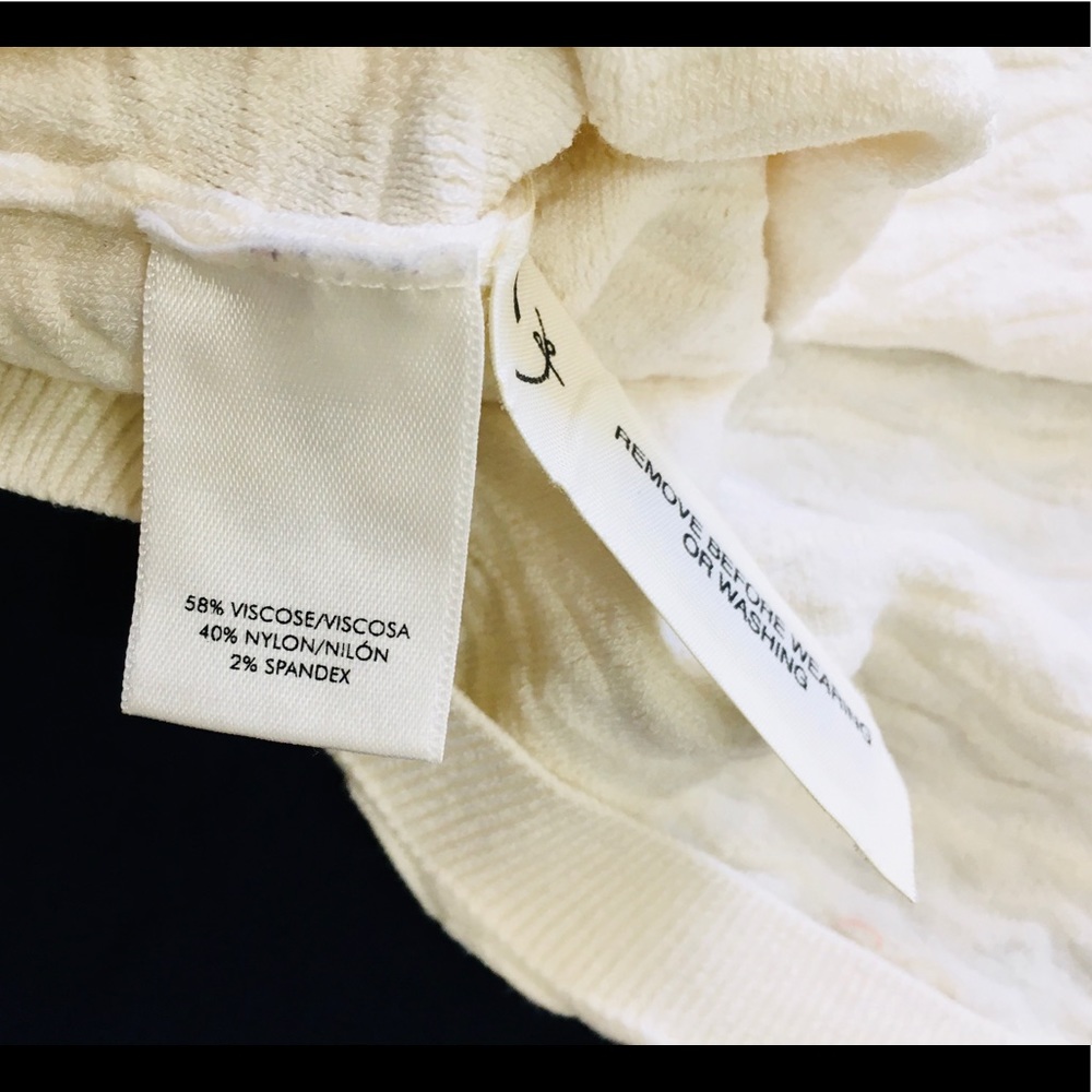 Ann Taylor White Fitted Shirt - Picture 7 of 8